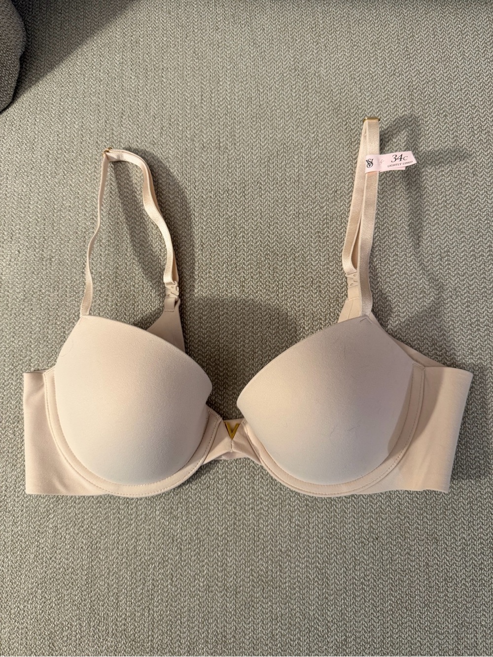 Victoria's Secret Light Beige T-Shirt Underwire Bra